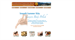 Desktop Screenshot of lagunacanyonspa.com